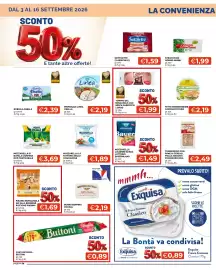 Volantino Mercatò Local Pagina 24: Mozzarella julienne senza lattosio bayernland €1,49