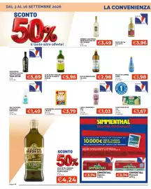Volantino Mercatò Local Pagina 8: Olio di semi di soia Valsoia €2,98, Olio extra vergine di oliva classico Monini €5,96