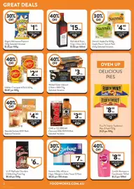 Foodworks catalogue week 36 Page 2: Nanna's Apple Pie €4,40, Wicked Sister Dessert €3,00