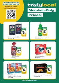 Foodworks catalogue week 36 Page 4: I&J Salt & Pepper Squid, Calamari Crumbed or Rings €6,00, Fab Laundry Powder €6,00