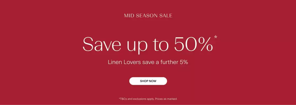 Adairs (valid until 30-09)