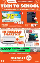 Volantino Expert Di Lella Pagina 1: Acer Notebook Aspire Go 15 €639,00, Samsung TV LED 75" UHD 4K €599,00