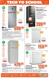 Volantino Expert Di Lella Pagina 23: Akai frigo doppia porta akfr525xl €479,99, Congelatore a pozzo Comfee €159,99