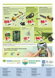 Volantino TuttoGiardino Pagina 4: Sacco da giardino Master Garden €9,90, Multi-Tool 5 in 1 STIGA €319,00