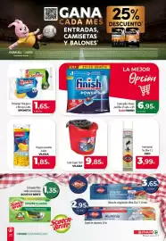 Folleto Spar Tenerife Página 23: Vileda cubo super fácil €9,85, Finish powerball power all in 1 €6,95