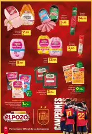 Folleto Spar Tenerife Página 7: Legado ibérico chorizo ibérico €2,15, Elpozo bienstar pechuga de pavo €13,95