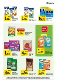 Folleto Dialprix Página 11: Ultima comida perro adulto pollo y arroz €10,99