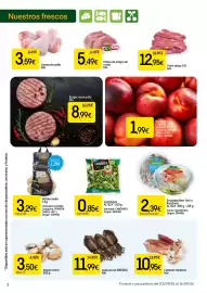 Folleto Dialprix Página 2: Alteza canónigos €0,85, El zorzal patata malla €3,29