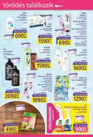 PlusMarket akciós újság Oldal 3: Rexona advanced protection deodor €1.090,00, Dove szappan €1.590,00