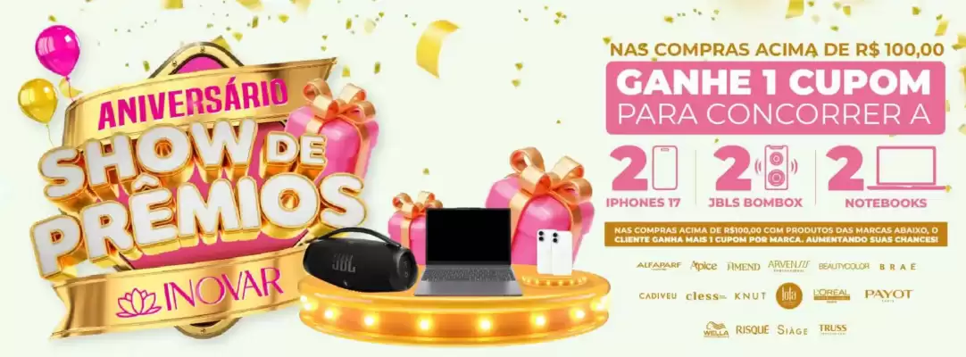 Inovar Cosmeticos (válido até 1-10)