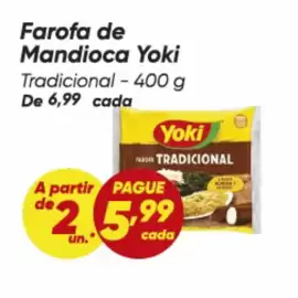 Tabloide Dia semana 36 Página 46: Yoki - farofa de mandioca €25,99
