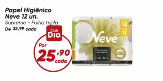 Tabloide Dia semana 36 Página 49: Neve - papel higiênico €25,90