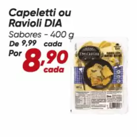 Tabloide Dia semana 36 Página 60: Dia - capeletti ou ravioli €8,90