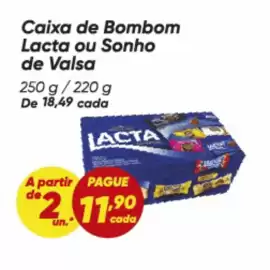 Tabloide Dia semana 36 Página 70: Lacta - caixa de bombom €11,90