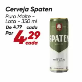 Tabloide Dia semana 36 Página 71: Spaten - cerveja €4,29