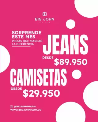 Big John (válido hasta 2-10)