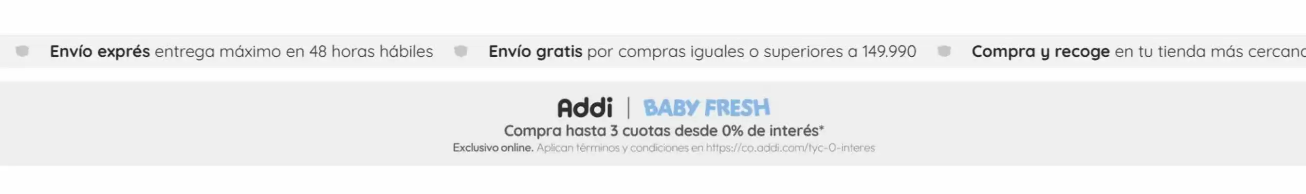 Baby Fresh (válido hasta 2-10)