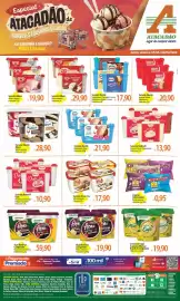 Folheto Atacadão Página 1: Cremosinho - iogurte €0,95, Toc frio - sorvete €17,90