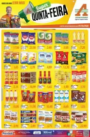 Folheto Atacadão Página 1: Concórdia - óleo de soja €7,29, Dona benta - farinha de trigo €4,89