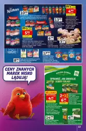 Auchan gazetka tydzień 36 Strona 13: Kiełbaski śniadaniowe, Dolina Dobra €6,39, Szyinka drobiowa 100%, Dolina Dobra €6,99