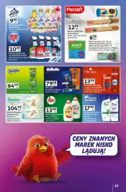 Auchan gazetka tydzień 36 Strona 23: Maszynki do golenia Gillette €79,98, Dezodorant Old Spice €13,99