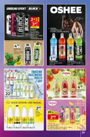 Auchan gazetka tydzień 36 Strona 29: Energetyk €3,47, Izotoniczny Oshee €3,59