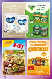 Auchan gazetka tydzień 36 Strona 34: Deserek BoboVita €3,48, Mleko modyfikowane Bebiko Pro+ 2 lub 3 €44,99