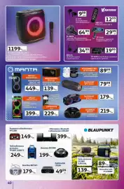 Auchan gazetka tydzień 36 Strona 40: Głośnik PartyBox Encore 2 €1.199,00, ARGOS SPK0601B100 €399,00