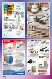 Auchan gazetka tydzień 36 Strona 42: Foliopak kurierski €3,99, Rondel aluminiowy Cava €109,99