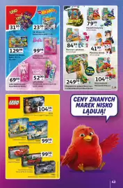 Auchan gazetka tydzień 36 Strona 43: Megazaurus: pojazd Rocky'ego z nadmuchiwanym dinozaurem €249,99