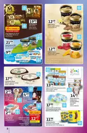 Auchan gazetka tydzień 36 Strona 8: Lody lub sorbet Mancuso, bez cukru €13,98, Lody Bracia Koral €17,99
