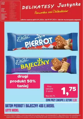 Delikatesy Justynka (ważność do 9-09)