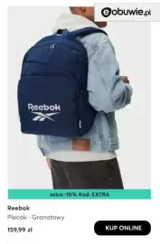 Eobuwie gazetka tydzień 36 Strona 5: Plecak granatowy Reebok €159,99