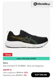 Eobuwie gazetka tydzień 36 Strona 7: Buty do biegania Asics Gel-Contend 9 1011B881 €246,99