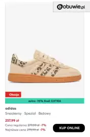 Eobuwie gazetka tydzień 36 Strona 9: Sneakersy Spezial beżowy adidas €257,99