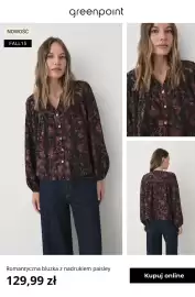 Greenpoint gazetka Strona 10: Romantyczna bluzka z nadrukiem paisley Greenpoint €129,99