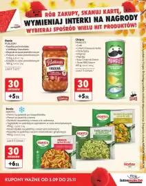 Intermarche gazetka Strona 19: Pudliszki Fasolka po bretońsku z kiełbasą i boczkami €8,20, Chipsy PRINGLES €30,00