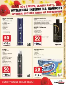 Intermarche gazetka Strona 29: Szampon do włosów SYOSS Intense Repair €22,73, Papier toaletowy ALMUSSO Spongy €12,00