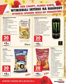 Intermarche gazetka Strona 7: Warzywa konserwowe Bonduelle €2,00, Napój energetyzujący MONSTER €4,00