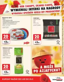 Intermarche gazetka Strona 9: Śledź w sosie pomidorowym €3,00, Makaron ryżowy House of Asia €20,00