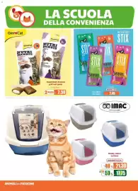 Volantino Elite Pet Pagina 12: Nutri Pockets GimCat €2,50, Schèsir STIX Cat Creamy Snacks €2,49
