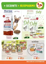 Volantino Elite Pet Pagina 5: Monge Natural Superpremium Lamb with Rice and Potatoes €47,90, Schèsir monoproteico Patè €1,40