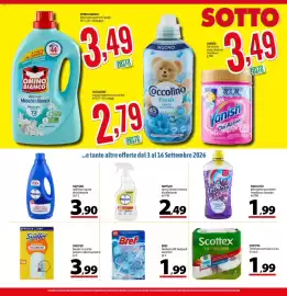 Volantino A&O | Super Pagina 2: Scottex Tuttofare carta da cucina €1,99, Bref tavola WC assortito €1,99