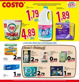 Volantino A&O | Super Pagina 3: Tempo fazzoletti 4 veli €1,59, Foxy Mega Carta igienica €2,99