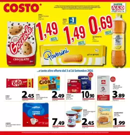 Volantino A&O | Super Pagina 9: Orociok con cioccolato al latte €2,49, Lavazza Caffè Crema e Gusto classico €7,49