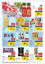 Catalog Mega Image săptămâna 36 Pagină 3: Aqua Carpatica €4,53, Maggi Fidelicios €1,99