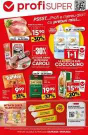Catalog PROFI săptămâna 36 Pagină 1: Ciucăș bere €15,99, Caroli