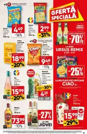 Catalog PROFI săptămâna 36 Pagină 11: Biola mojito / pina €4,29, Chio Chio Chips cașcaval / sare / smântână & ceapă €9,49