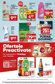 Catalog PROFI săptămâna 36 Pagină 13: Purina Friskies vită&legume €79,99, Pur detergent de vase €4,99