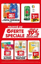 Catalog PROFI săptămâna 36 Pagină 3: Pufina prosop de bucătărie €9,19, Bere Heineken €3,99
